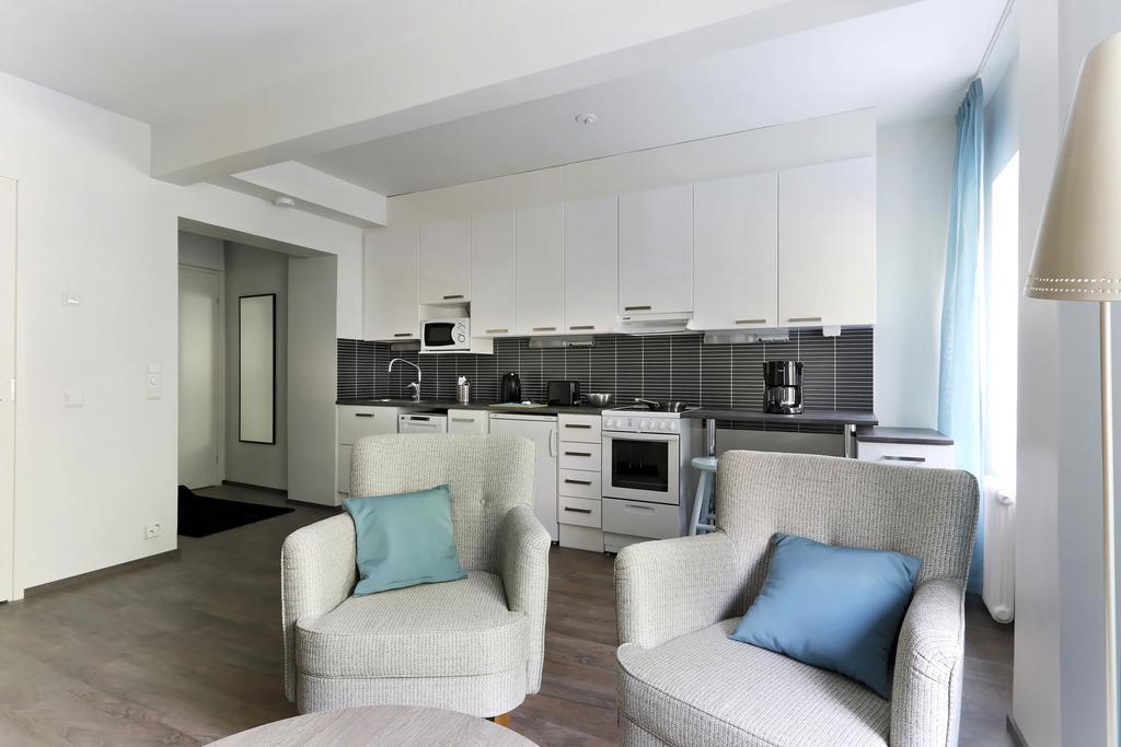 Forenom Serviced Apartments Helsinki Lapinlahdenkatu Helsínquia Quarto foto