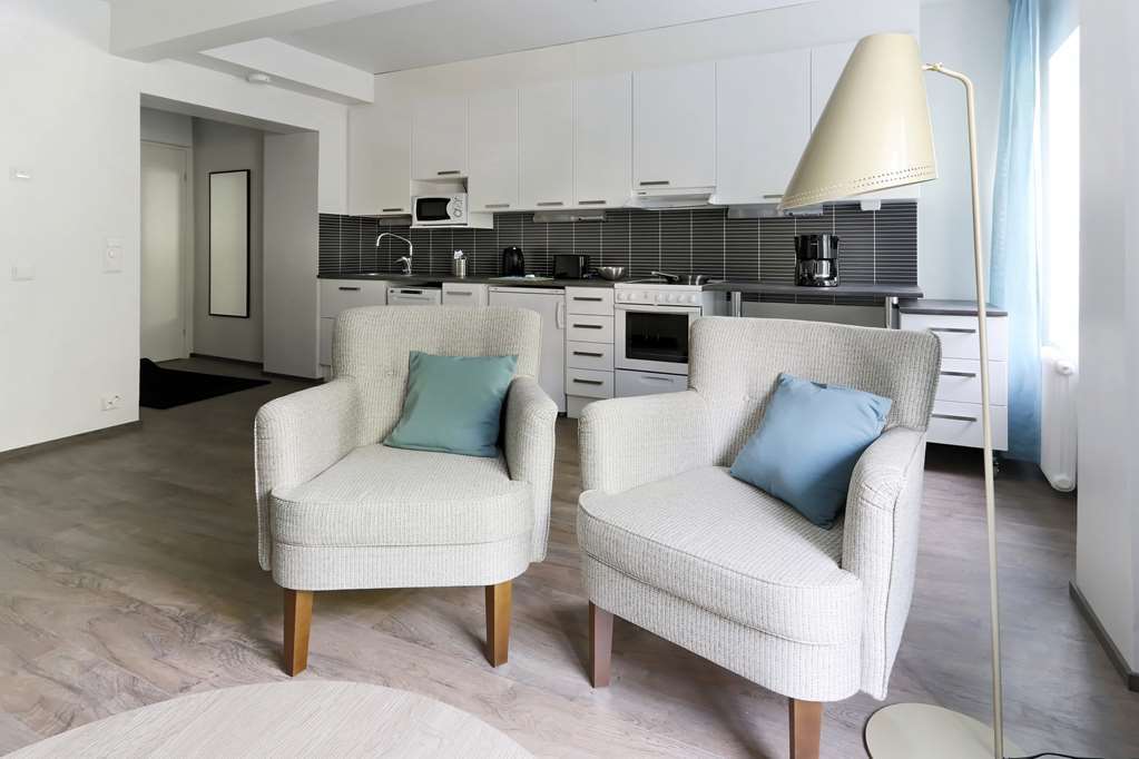 Forenom Serviced Apartments Helsinki Lapinlahdenkatu Helsínquia Quarto foto